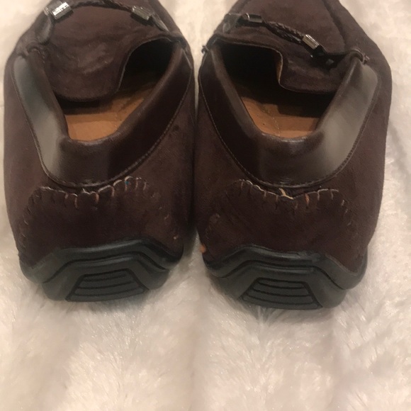 Andrew Fezza brown suede loafer, size 9.5 - Picture 5 of 7